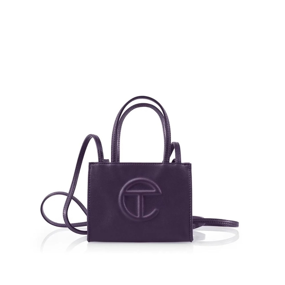 Telfar Eggplant Mini Bag